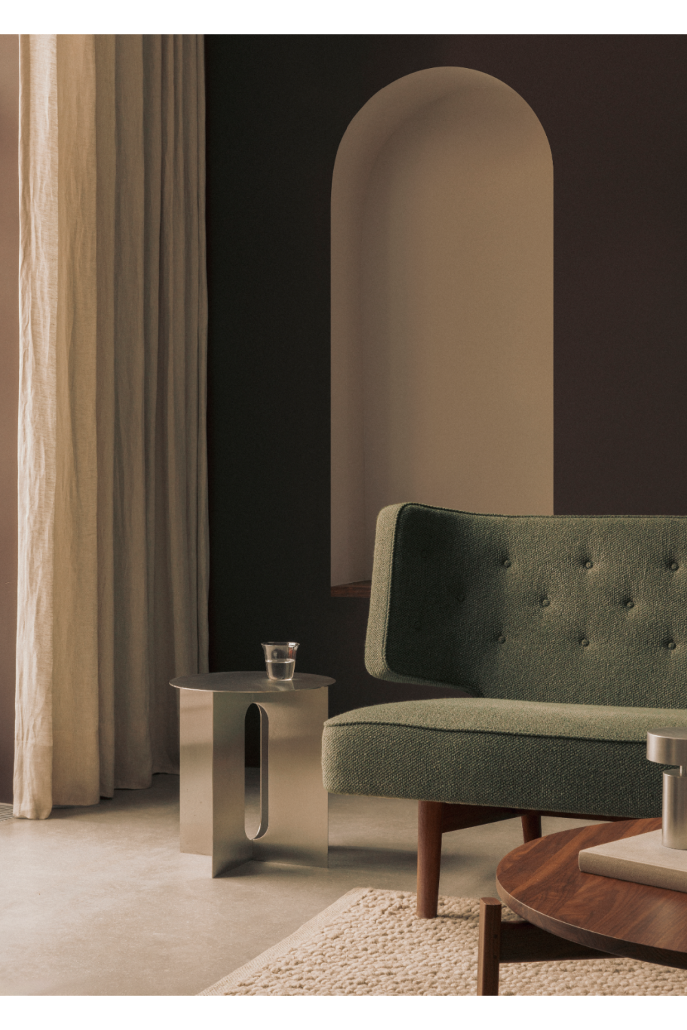 Button-Tufted 2-Seater Sofa | Audo Copenhagen Radiohus | Oroa.com