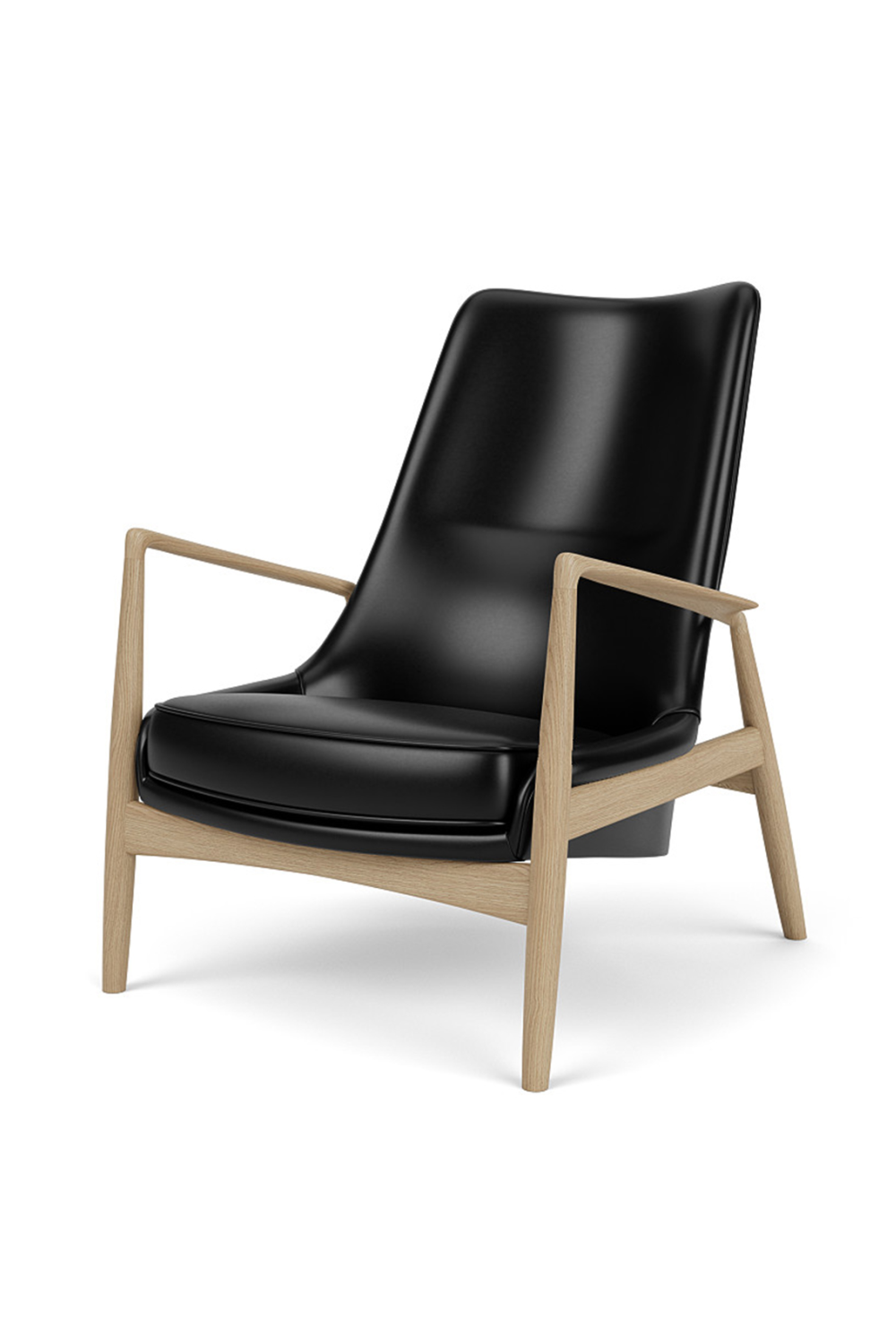 High-Back Upholstered Lounge Chair | Audo Copenhagen The Seal | Oroa.com