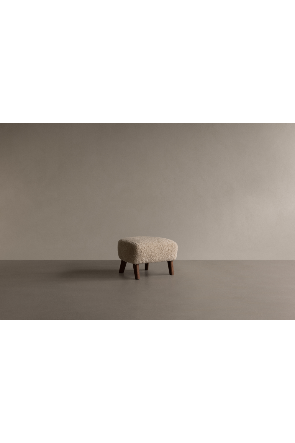 Wooden Leg Upholstered Ottoman | Audo Copenhagen My Own Chair | Oroa.com