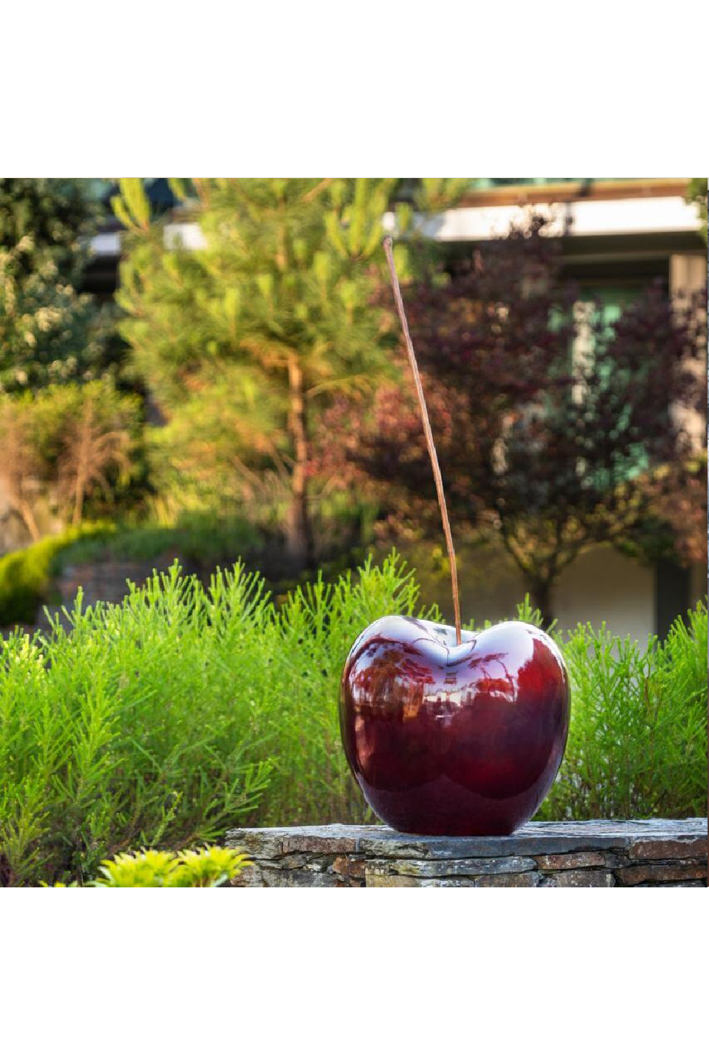 Red Glazed Porcelain Sculpture | Oroa.com