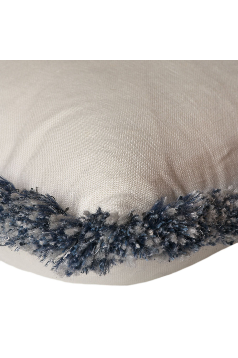 Fringed Linen Cushion | Andrew Martin Beagle | Oroa.com