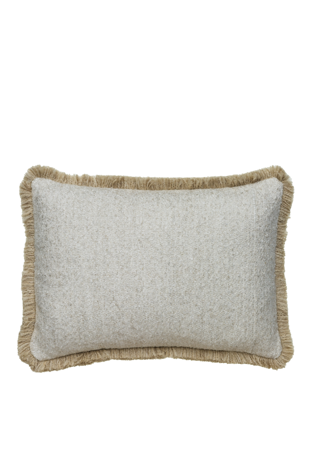 Boucle Fringed Rectangular Cushion | Andrew Martin Huntsman | Oroa.com