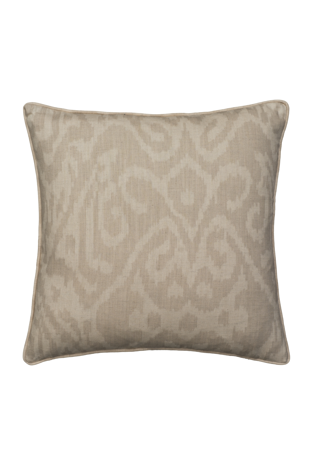 Ikat Patterned Pillow | Andrew Martin Otter