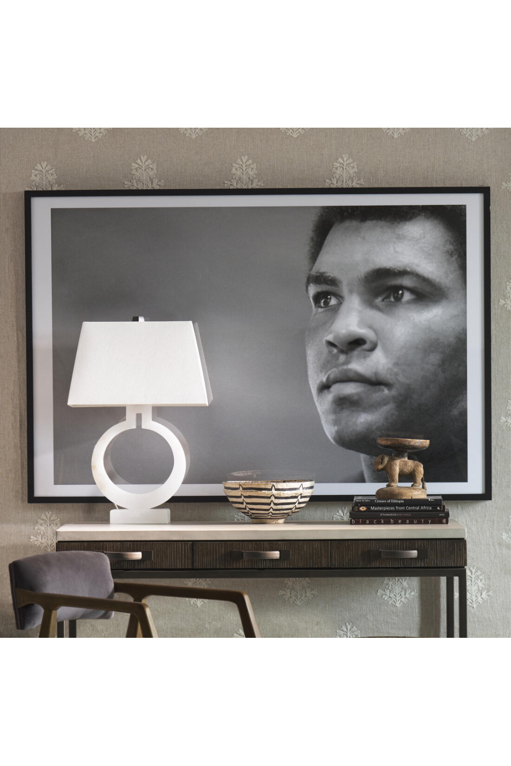 American Boxer Photographic Artwork | Andrew Martin Stare Down Oroa.com