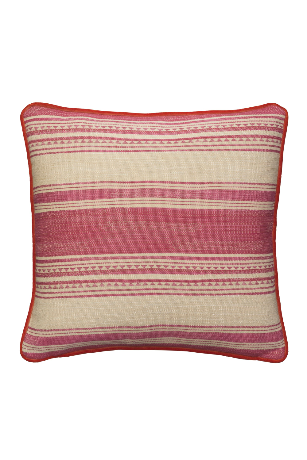 Triangular Motif Square Cushion | Andrew Martin Las Salinas | Oroa.com