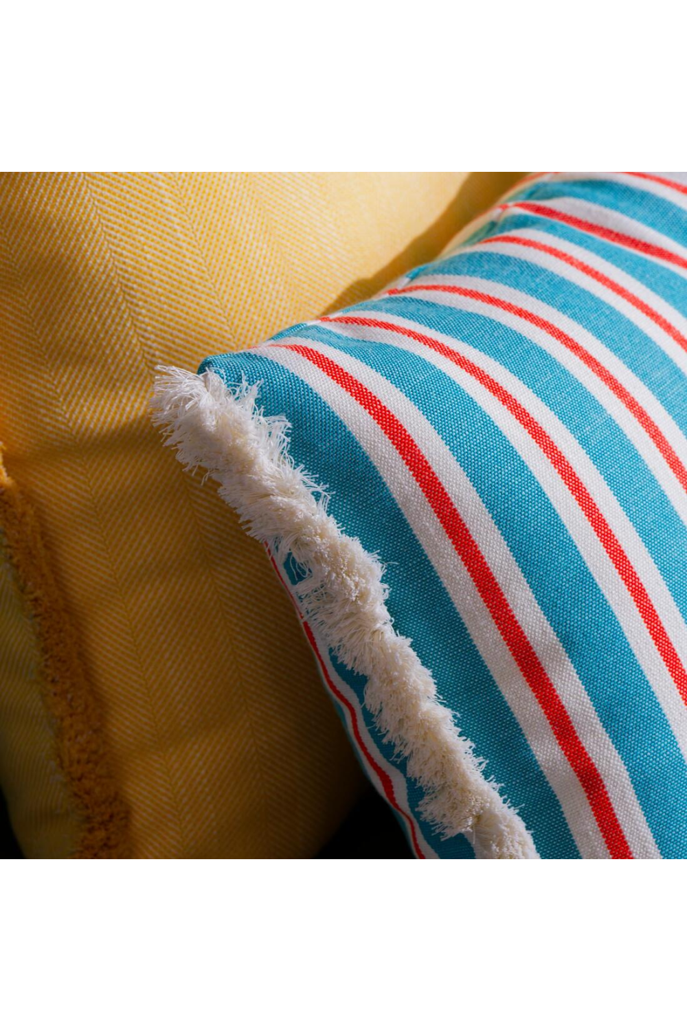 Deckchair Striped Outdoor Cushion | Andrew Martin Coast | Oroa.com