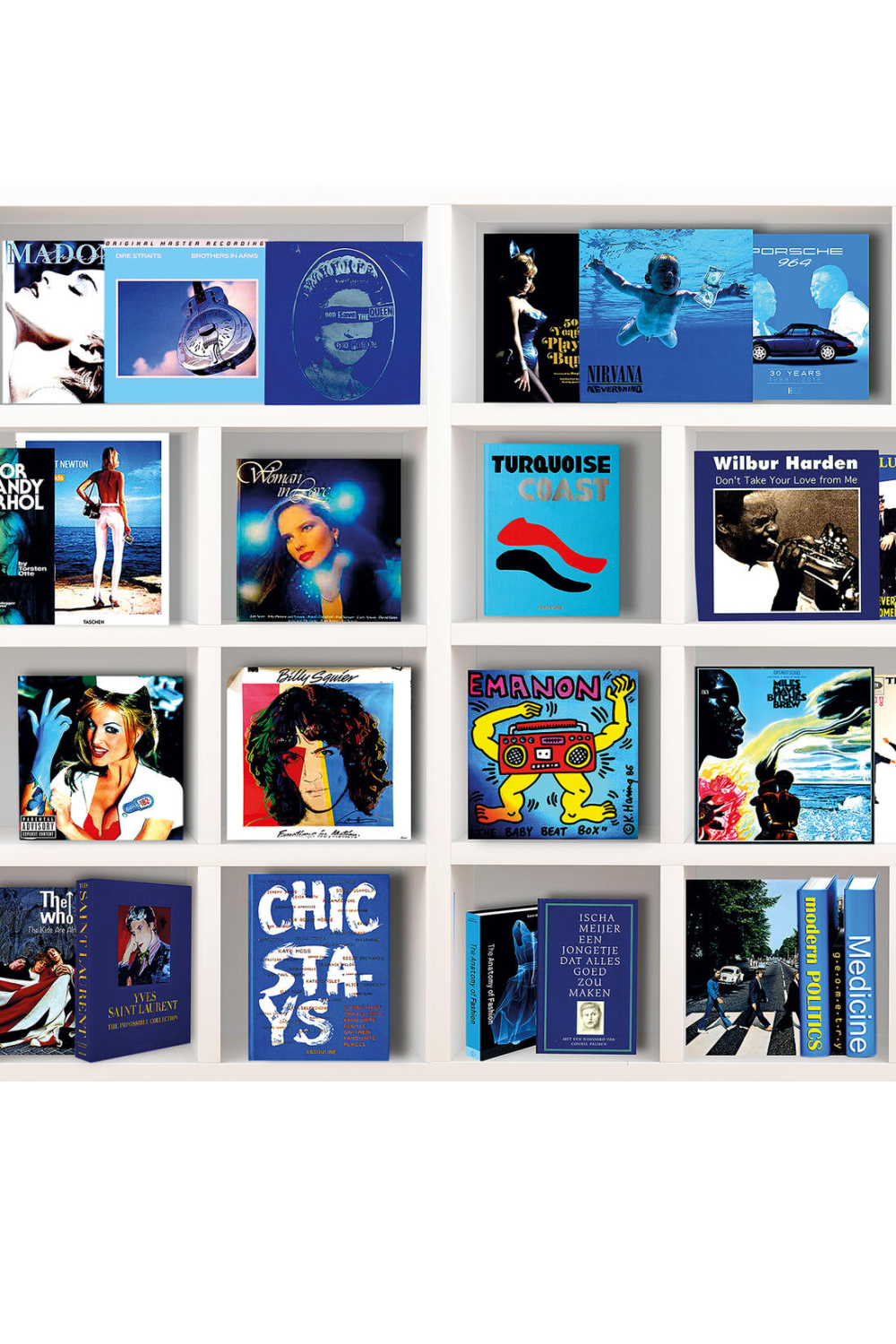 Iconic Titles Plexiglass Artwork | Andrew Martin A Kind Of Blue | Oroa.com