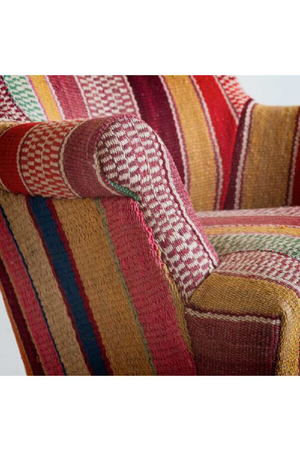 Upholstered Wingback Armchair | Andrew Martin Victoria | Oroa.com