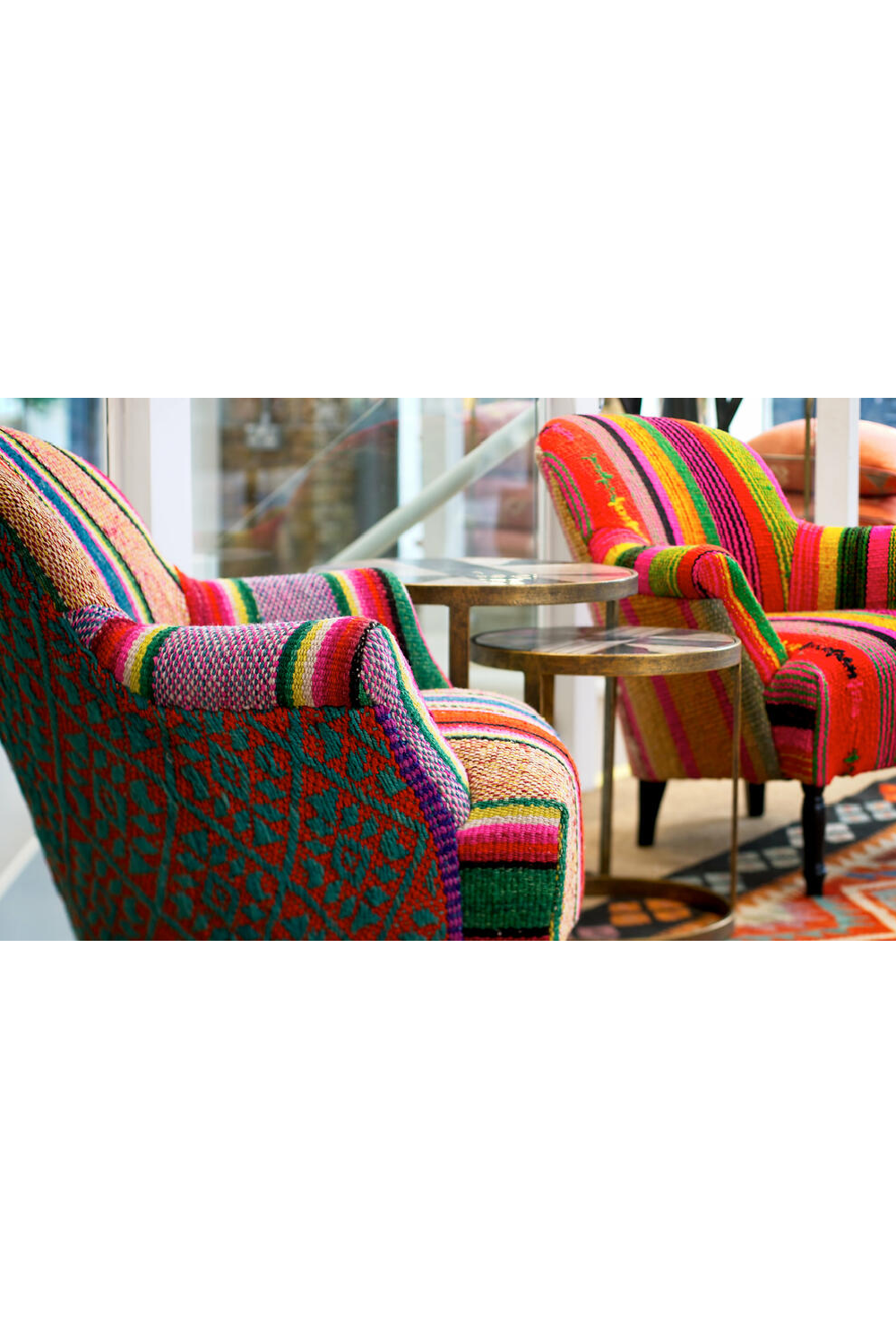 Upholstered Wingback Armchair | Andrew Martin Victoria | Oroa.com