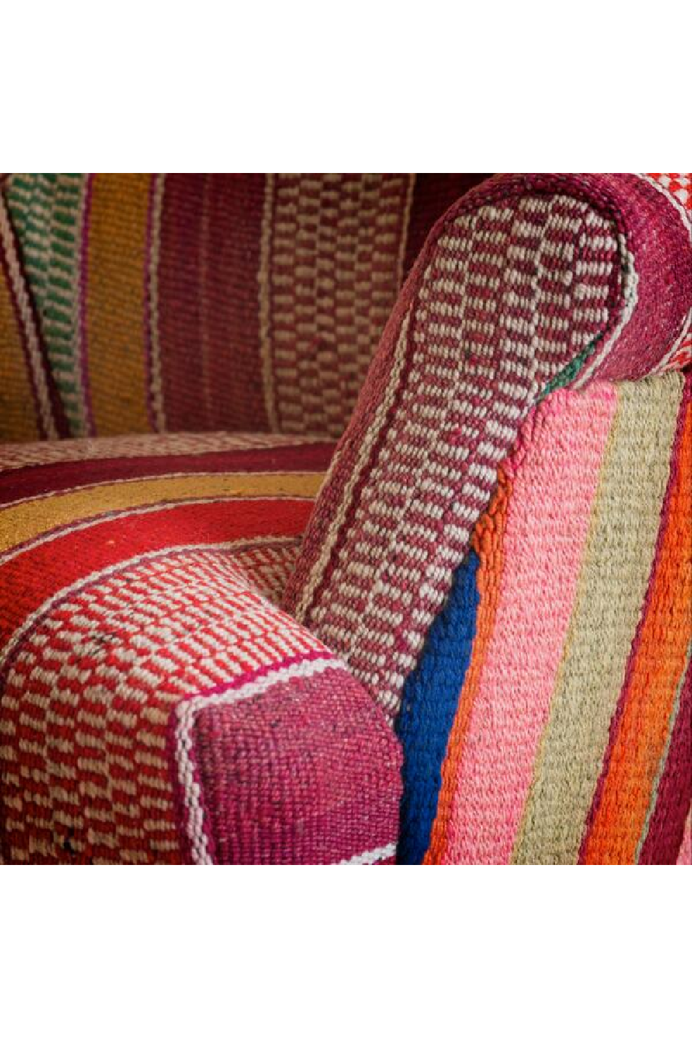 Upholstered Wingback Armchair | Andrew Martin Victoria | Oroa.com