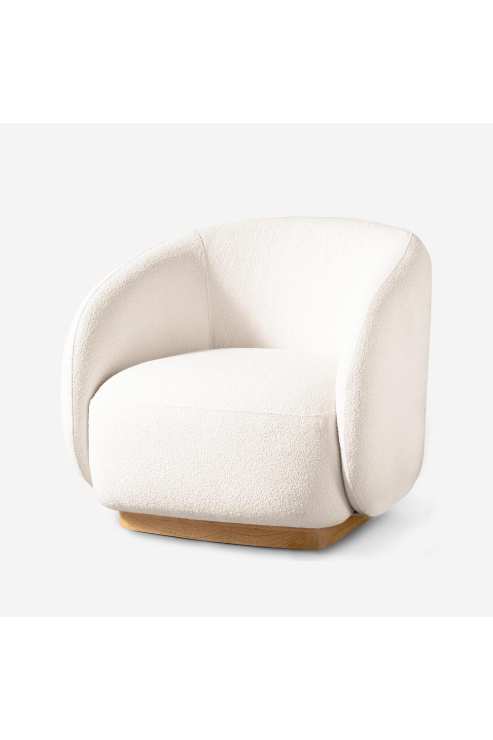Ivory Outdoor Swivel Chair | Andrew Martin Como | Oroa.com