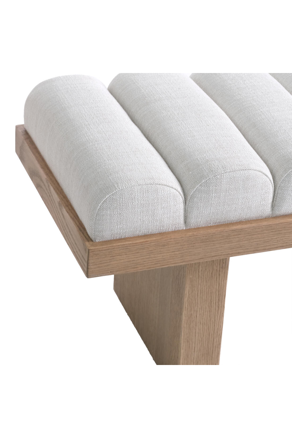 Scalloped Seat Ottoman | Andrew Martin Exeter | Oroa.com