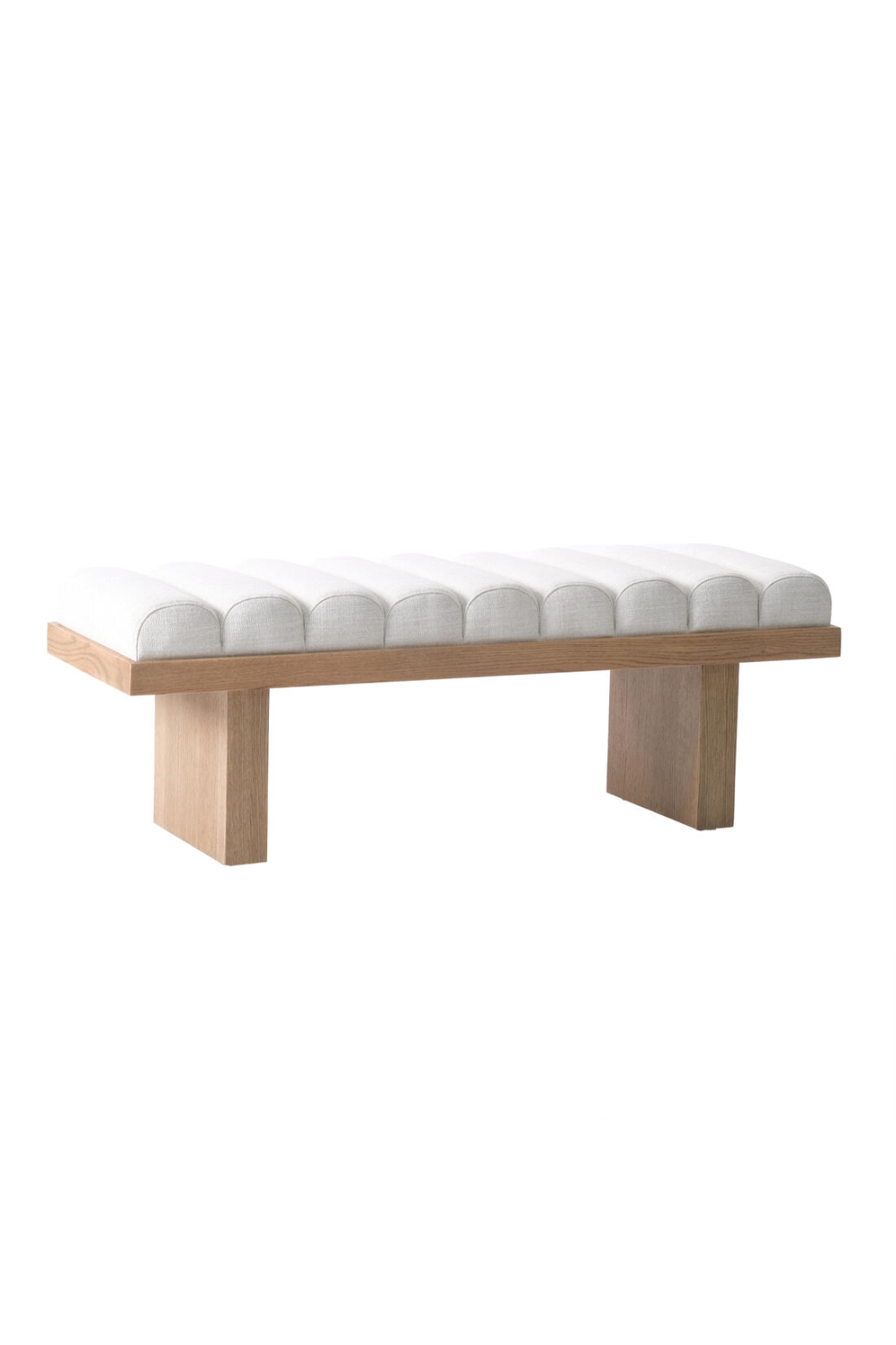 Scalloped Seat Ottoman | Andrew Martin Exeter | Oroa.com