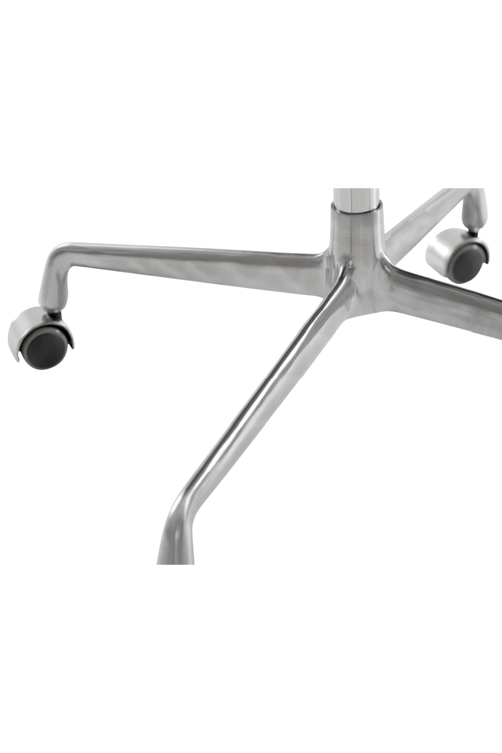 Gray Velvet Swivel Desk Chair | Andrew Martin Theo | Oroa.com