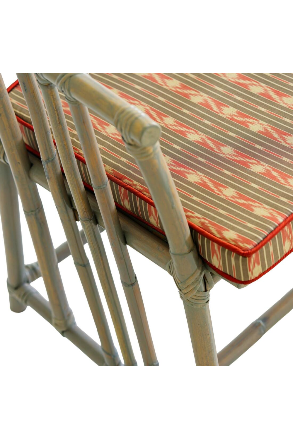 Painted Bamboo Dining Armchair | Oroa.com