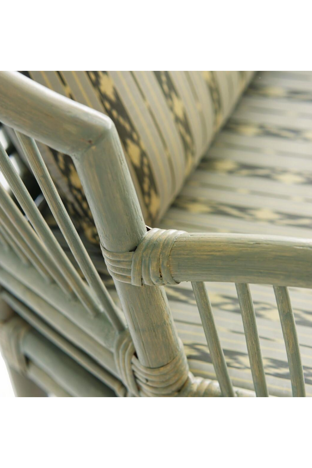 Painted Bamboo Accent Chair | Oroa.com