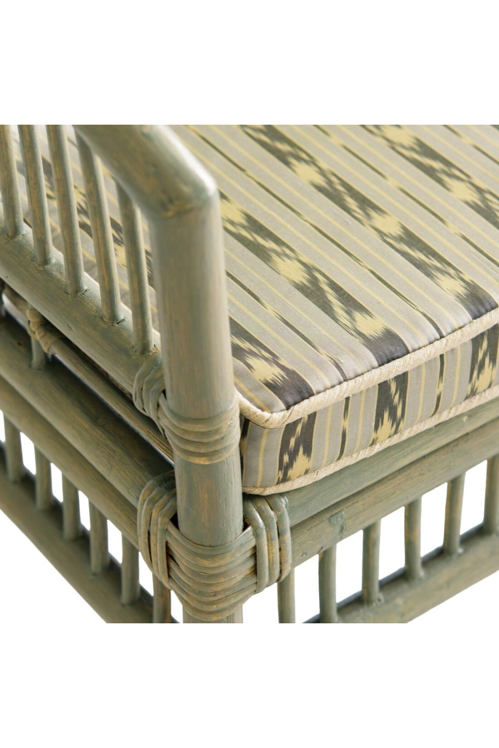 Painted Bamboo Accent Chair | Andrew Martin Trajan
