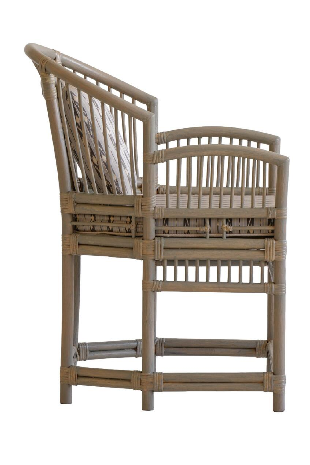 Painted Bamboo Accent Chair | Oroa.com