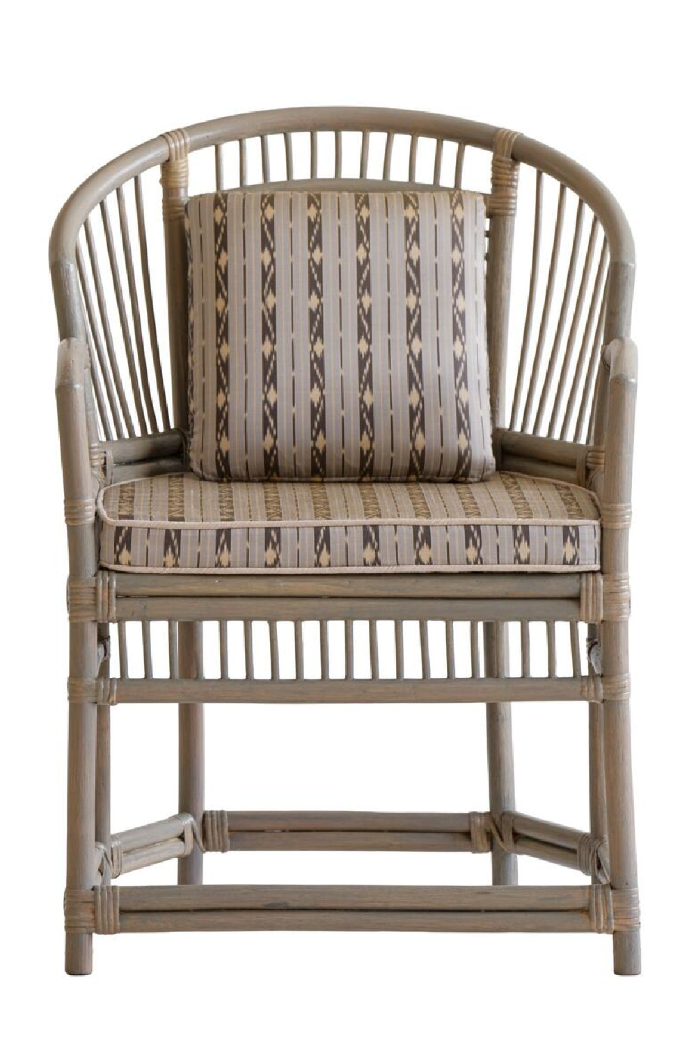 Painted Bamboo Accent Chair | Oroa.com
