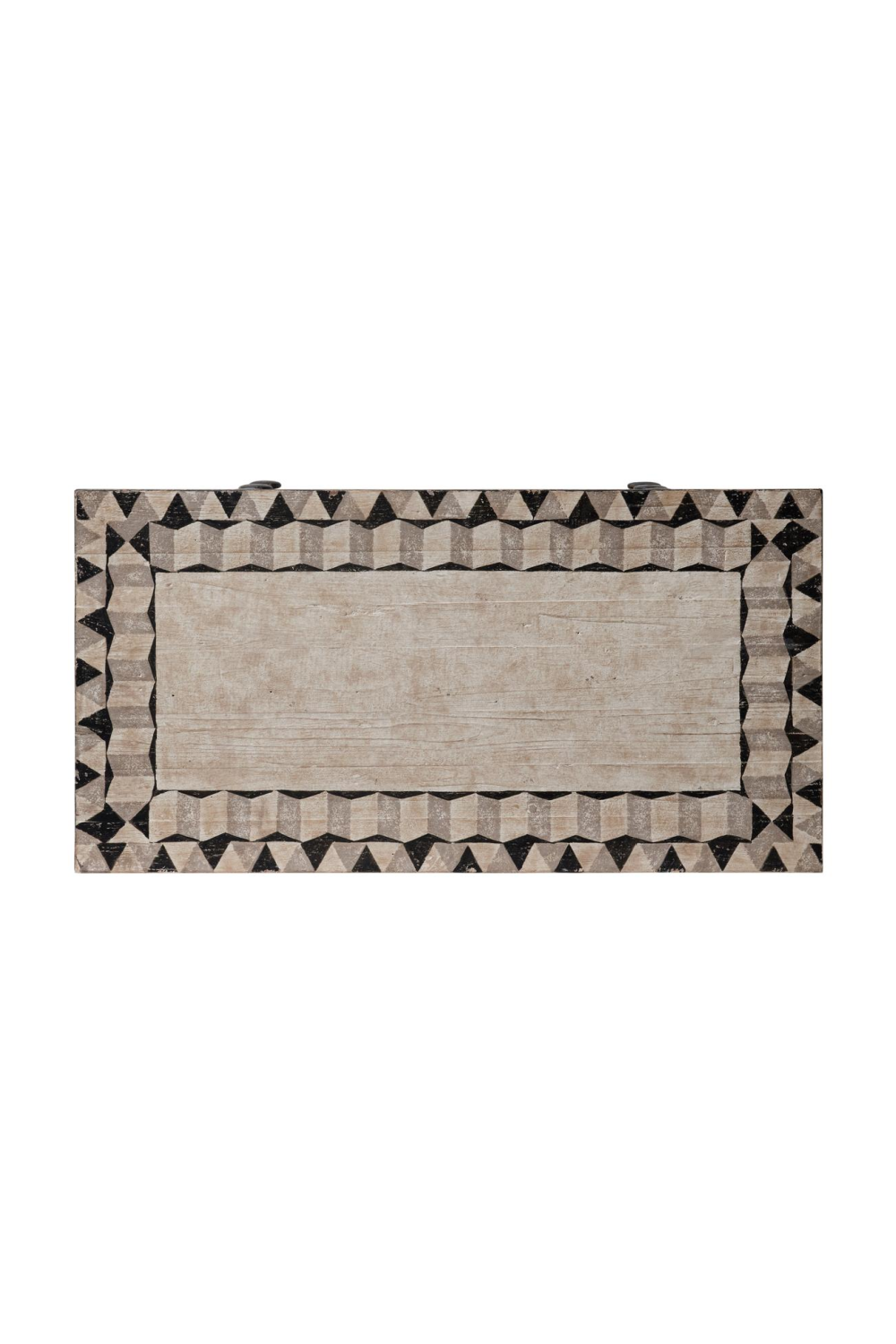 Gray Geometric 3-Drawer Chest | Andrew Martin Donato | Oroa.com