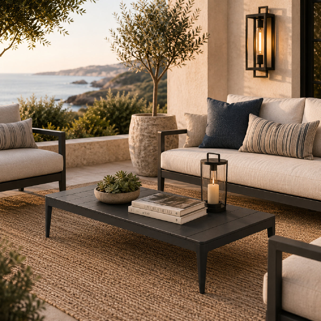 Rectangular Outdoor Coffee Table | Oroa.com