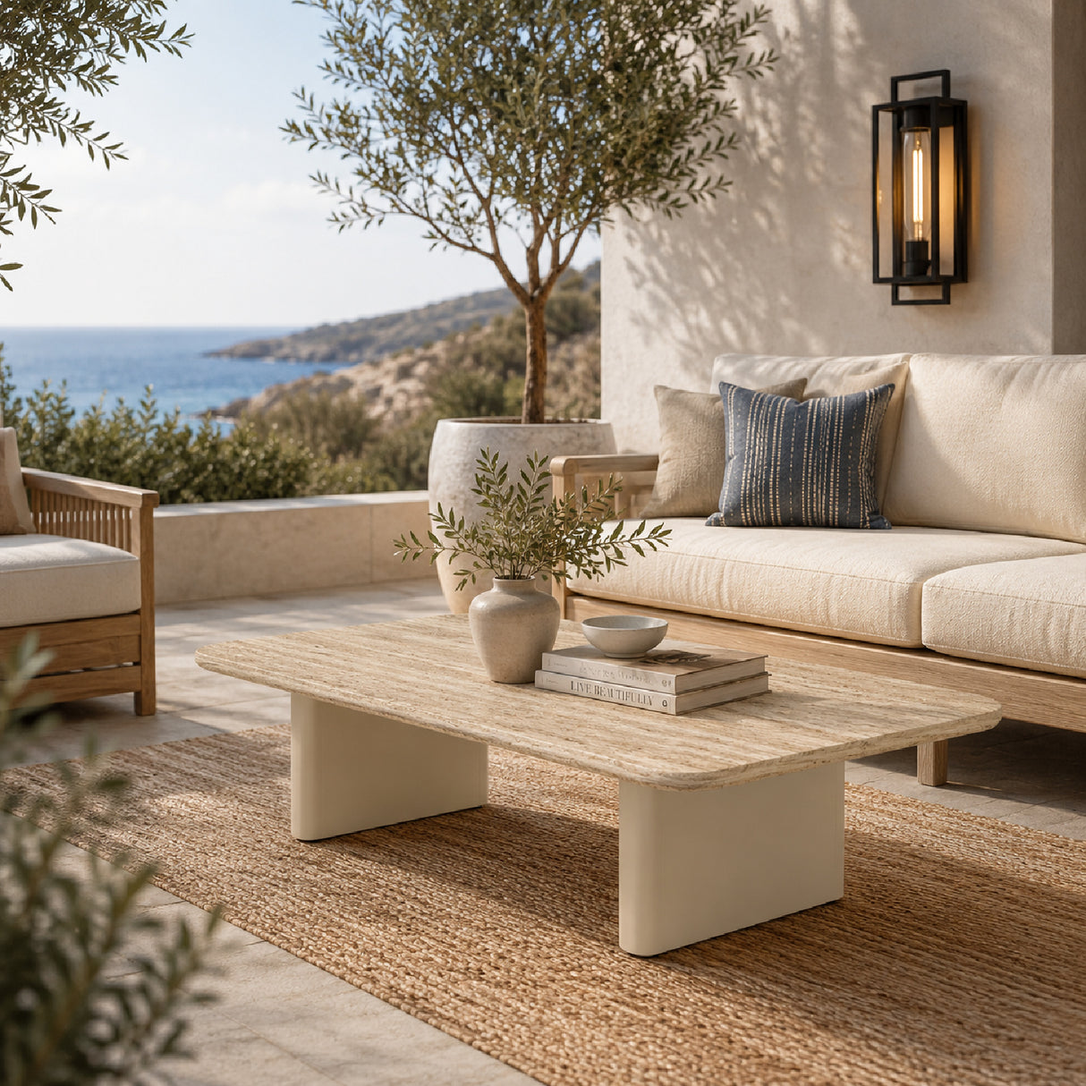 Outdoor Aluminium Coffee Table | Oroa.com