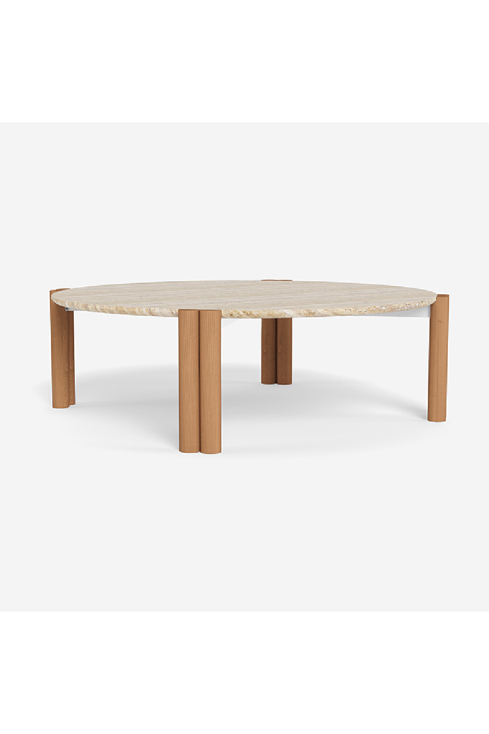 Travertine Outdoor Coffee Table | Andrew Martin Cove | Oroa.com