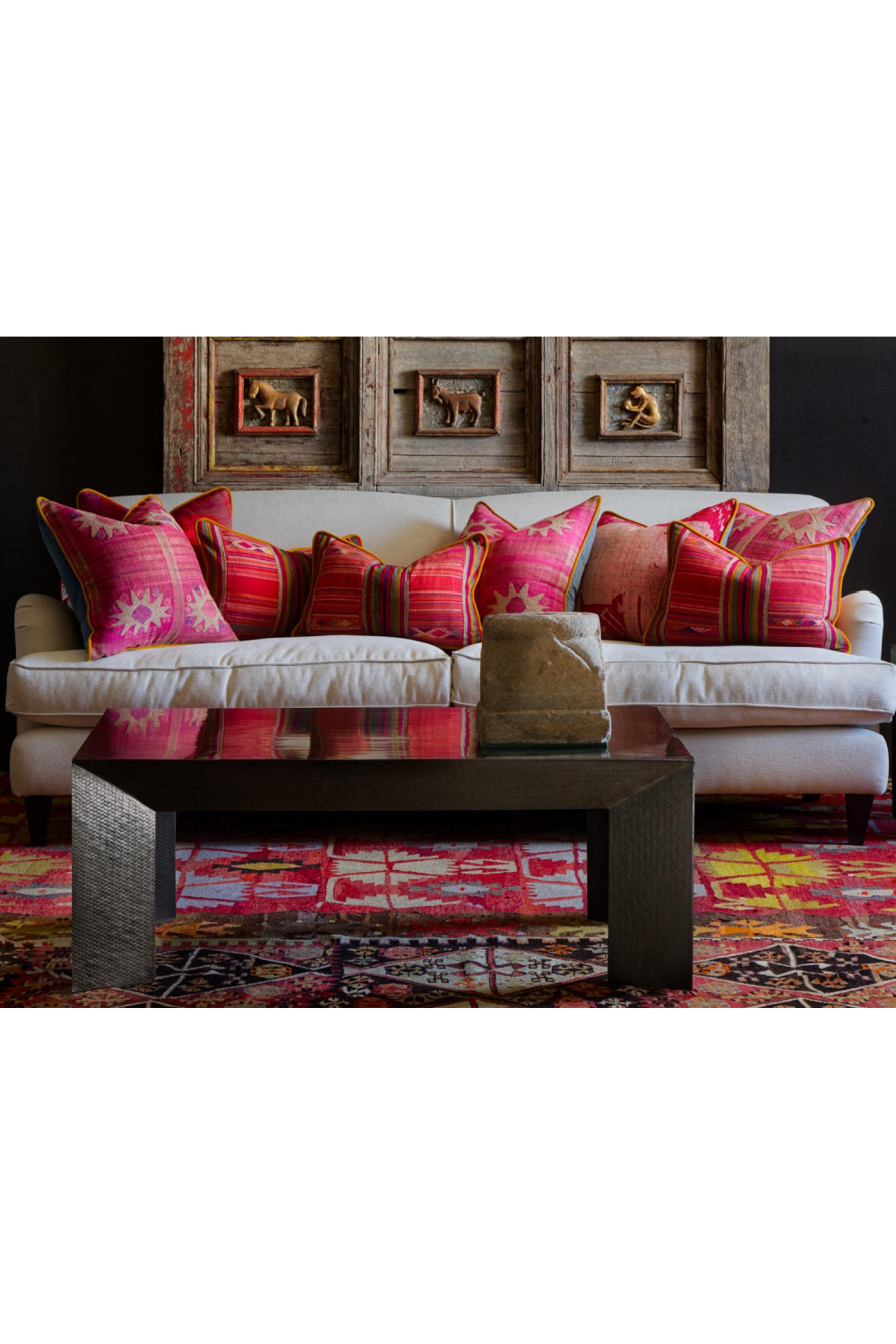 Black Lacquered Coffee Table | Andrew Martin Jupiter | Oroa.com