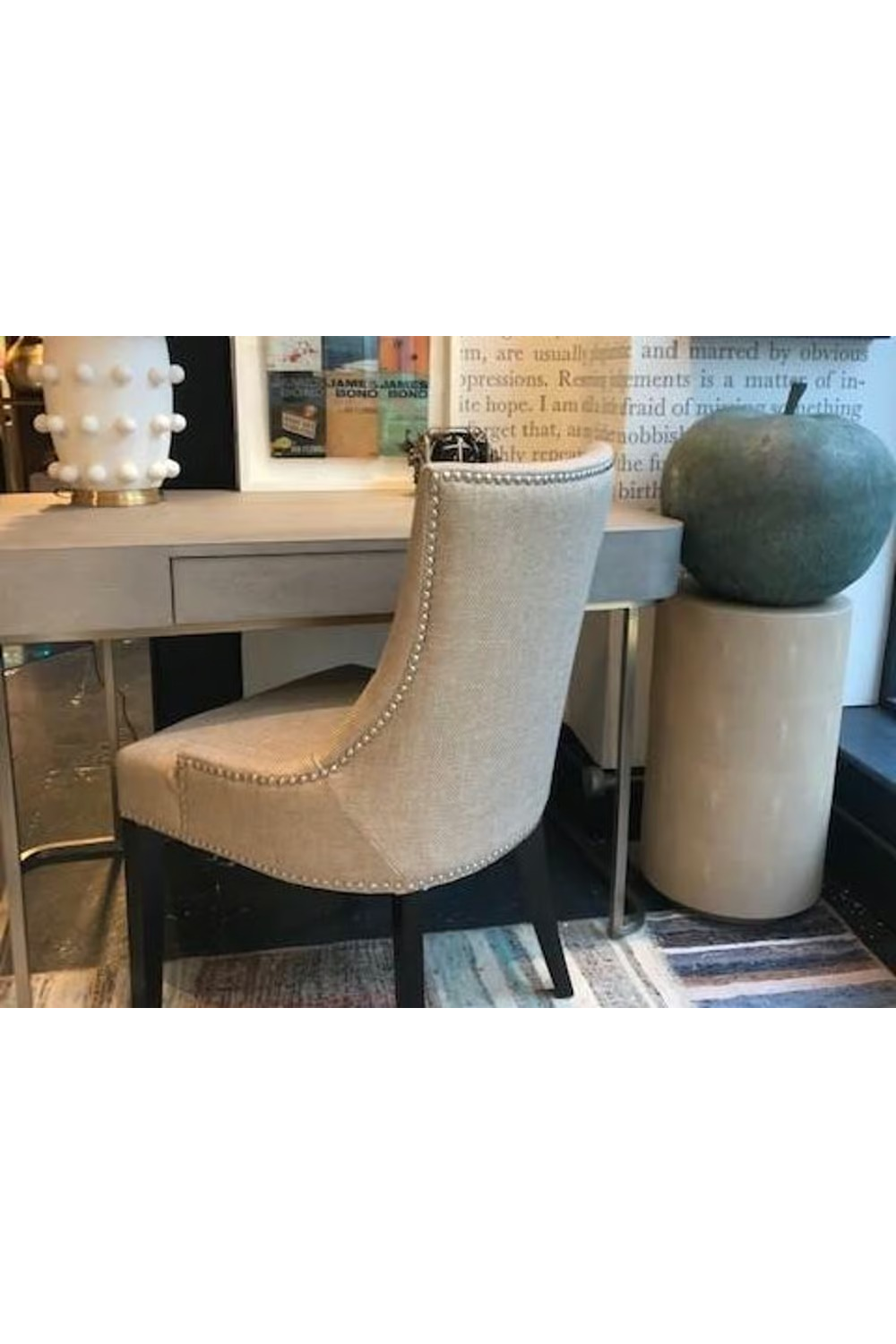 1-Drawer Shagreen Desk | Andrew Martin Jacques | Oroa.com