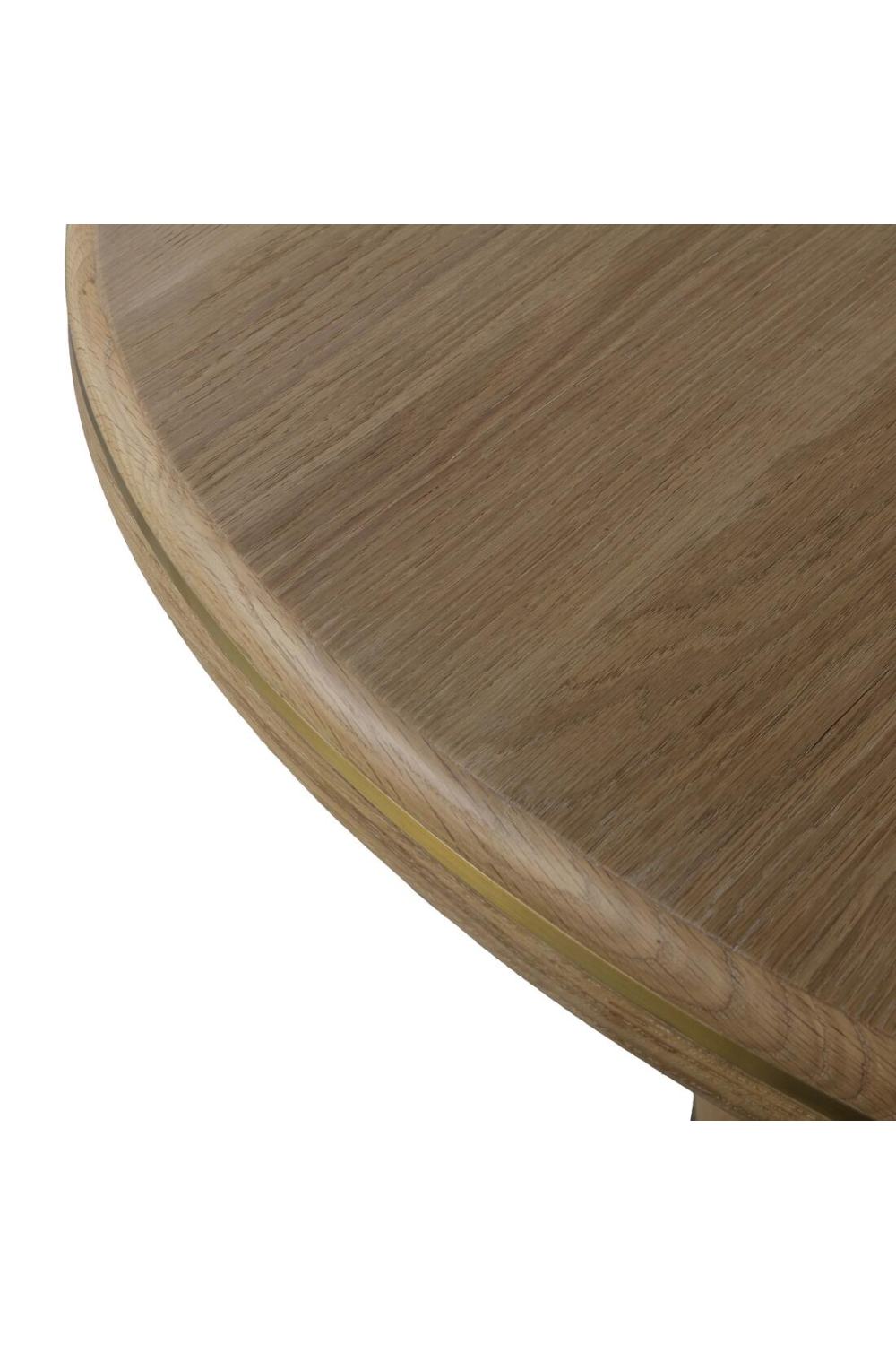 Natural Oak Pedestal Dining Table | Andrew Martin Angelo | Oroa.com