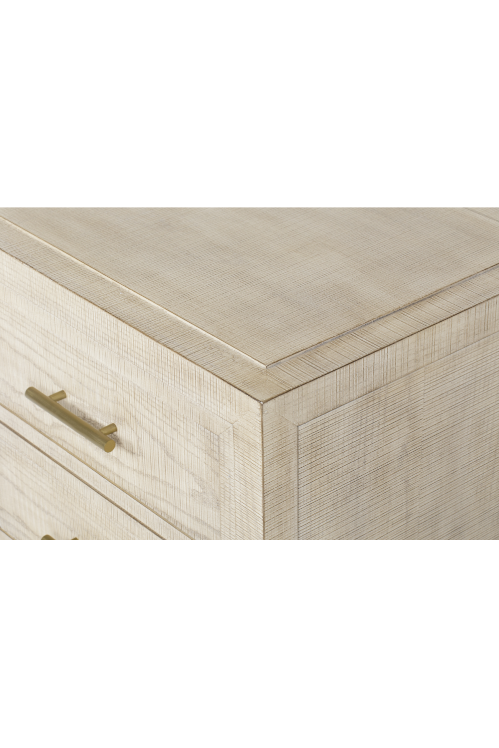 2 Drawer Natural Nightstand | Andrew Martin Raffles | OROA.com