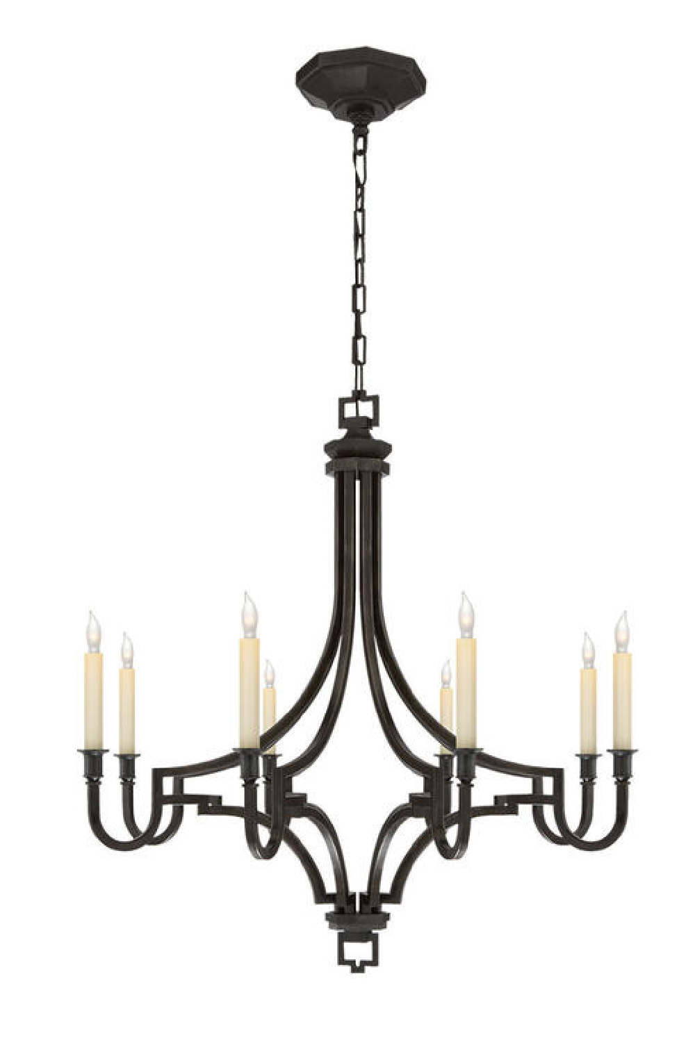 Eight-Candle Chandelier | Andrew Martin Mykonos | Oroa.com