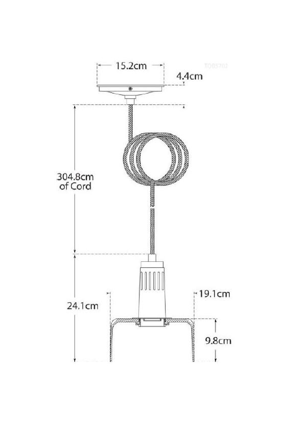 Industrial Style Glass Pendant Lamp | Andrew Martin Iris | Oroa.com