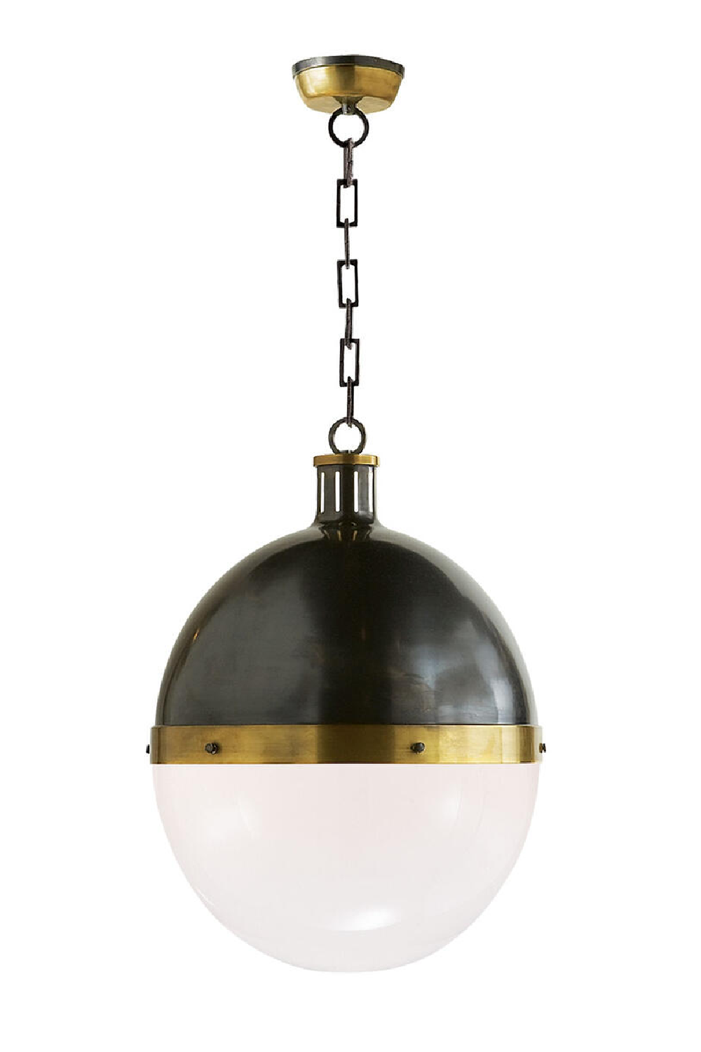 White Glass Ball Pendant Lamp | Andrew Martin Hicks | Oroa.com