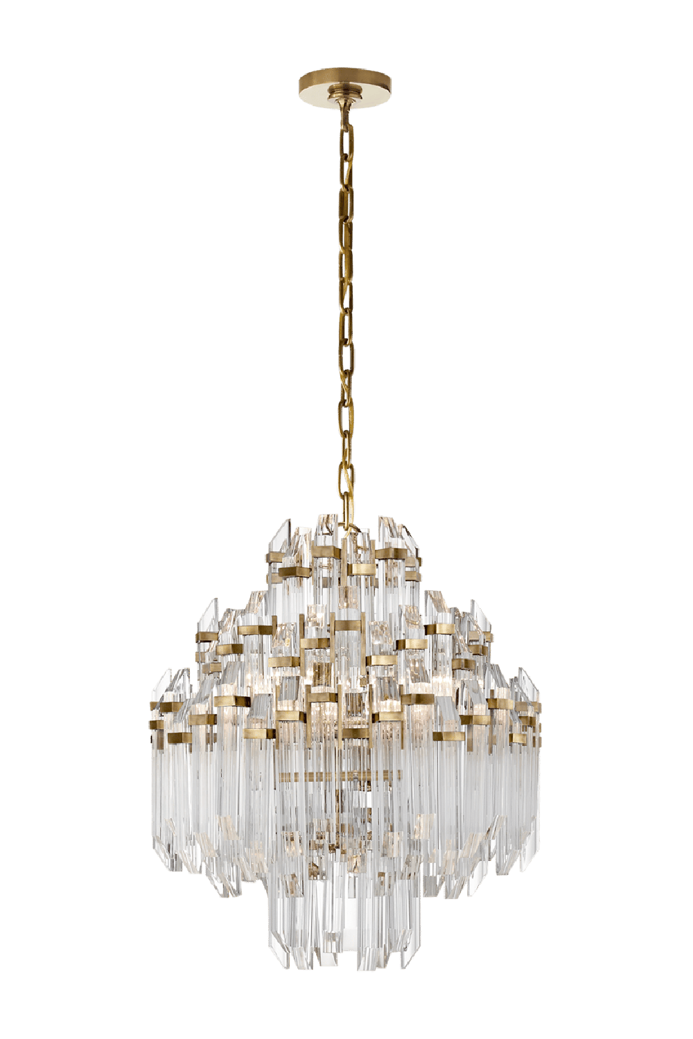 4-Tier Crystal Chandelier | Andrew Martin Adele | Oroa.com