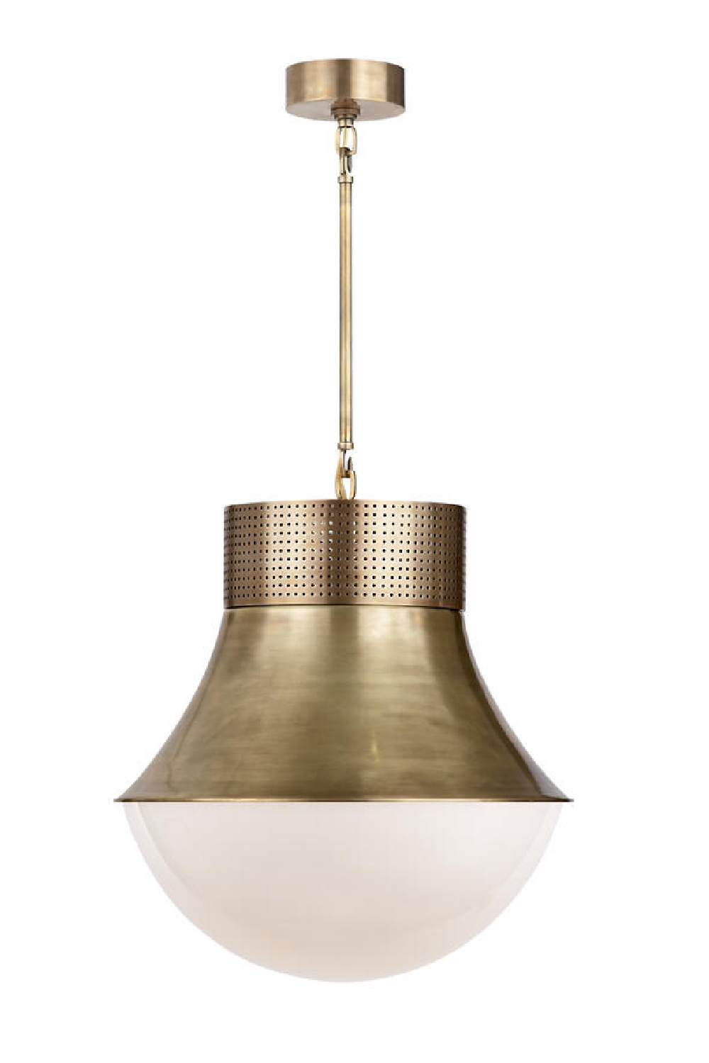 Curved Metal Pendant Lamp | Andrew Martin Precision | Oroa.com