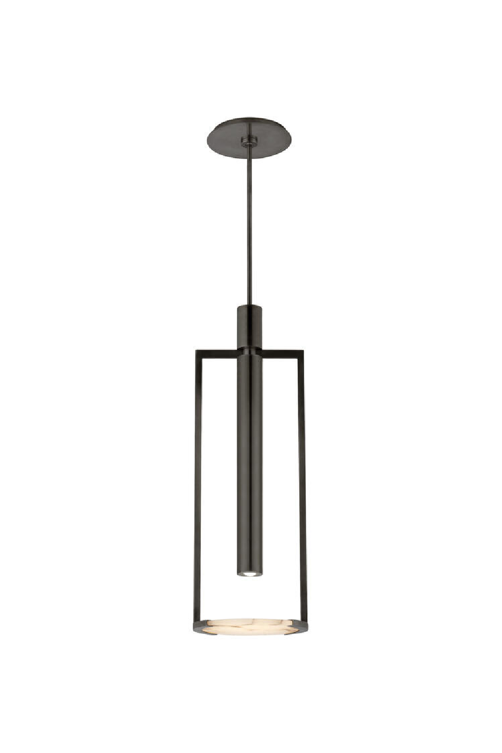 Carved Alabaster Disc Pendant Lamp | Andrew Martin Melange | Oroa.com