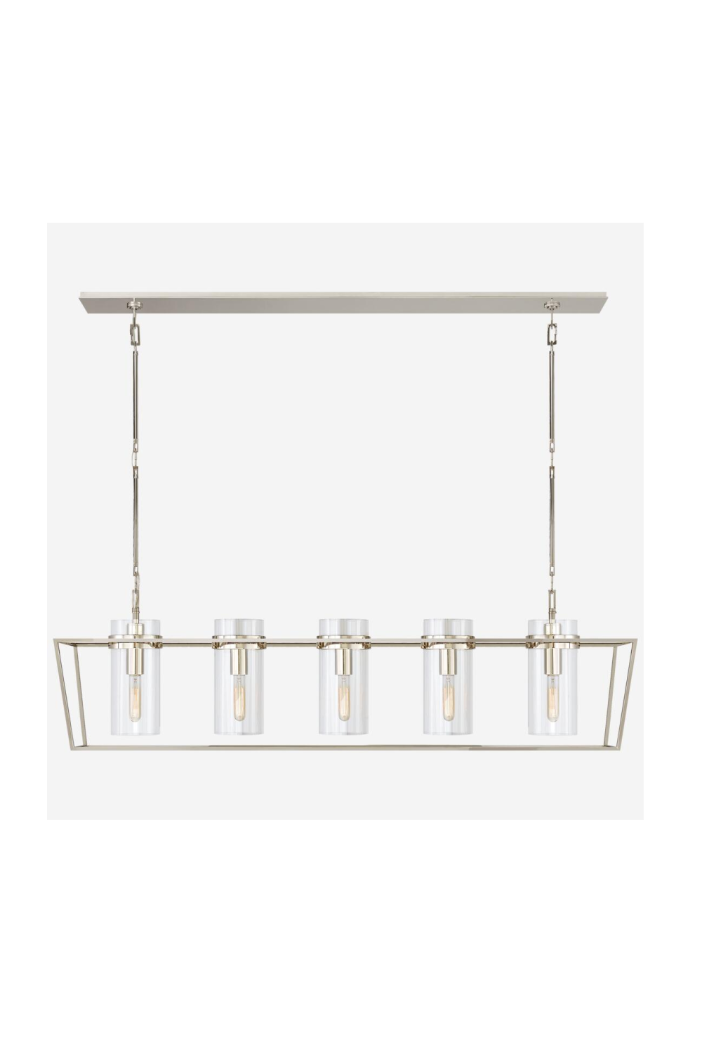 5-Light Linear Pendant Lamp | Andrew Martin Presidio | Oroa.com