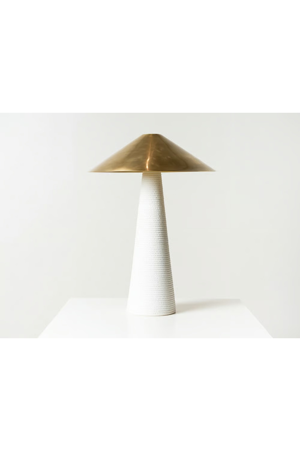 Modern European furniture - Conical Brass Table Lamp - www.oroa.com | Oroa.com
