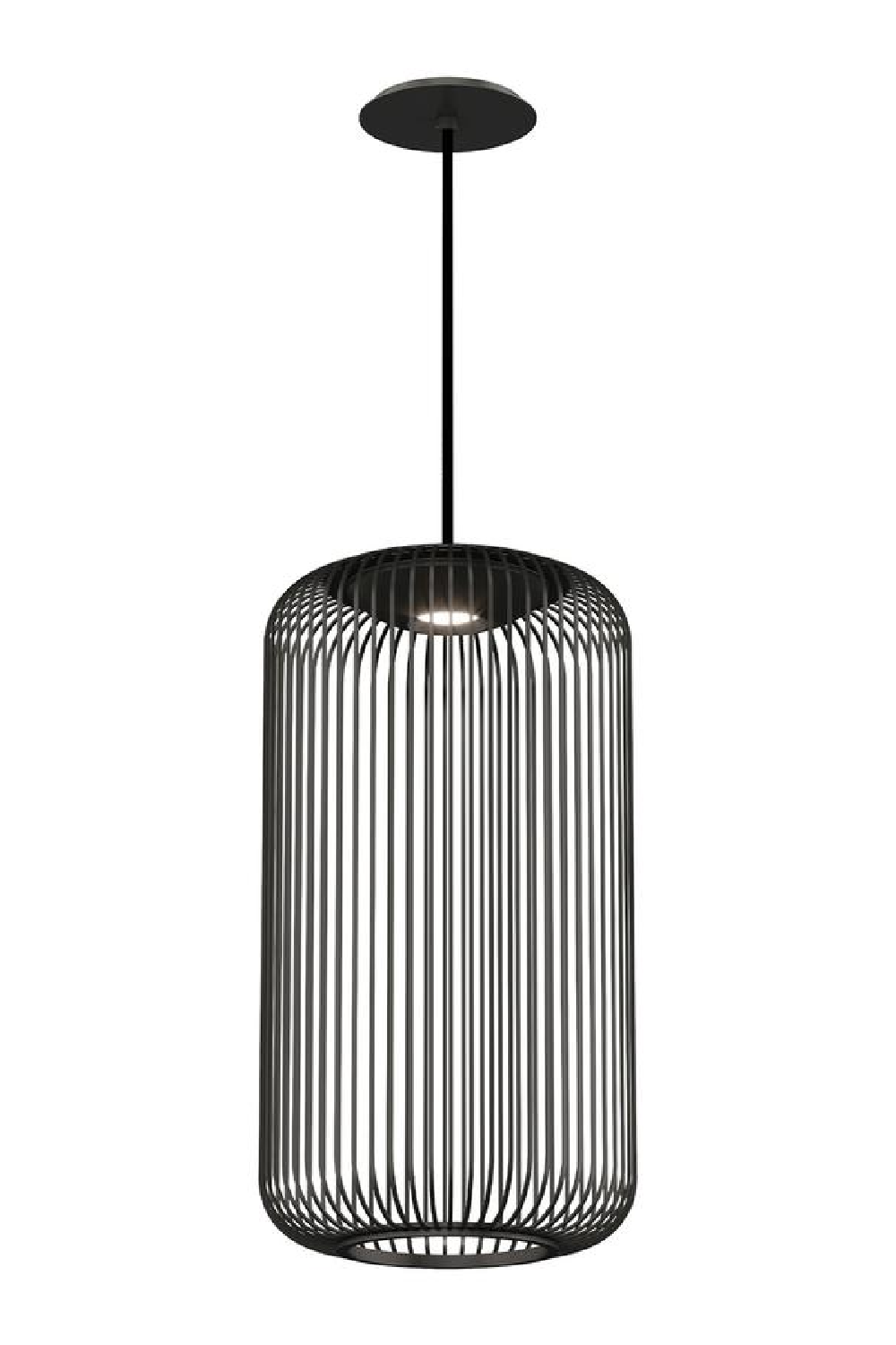 Black Iron Pendant Lamp | Andrew Martin Kai | Oroa.com