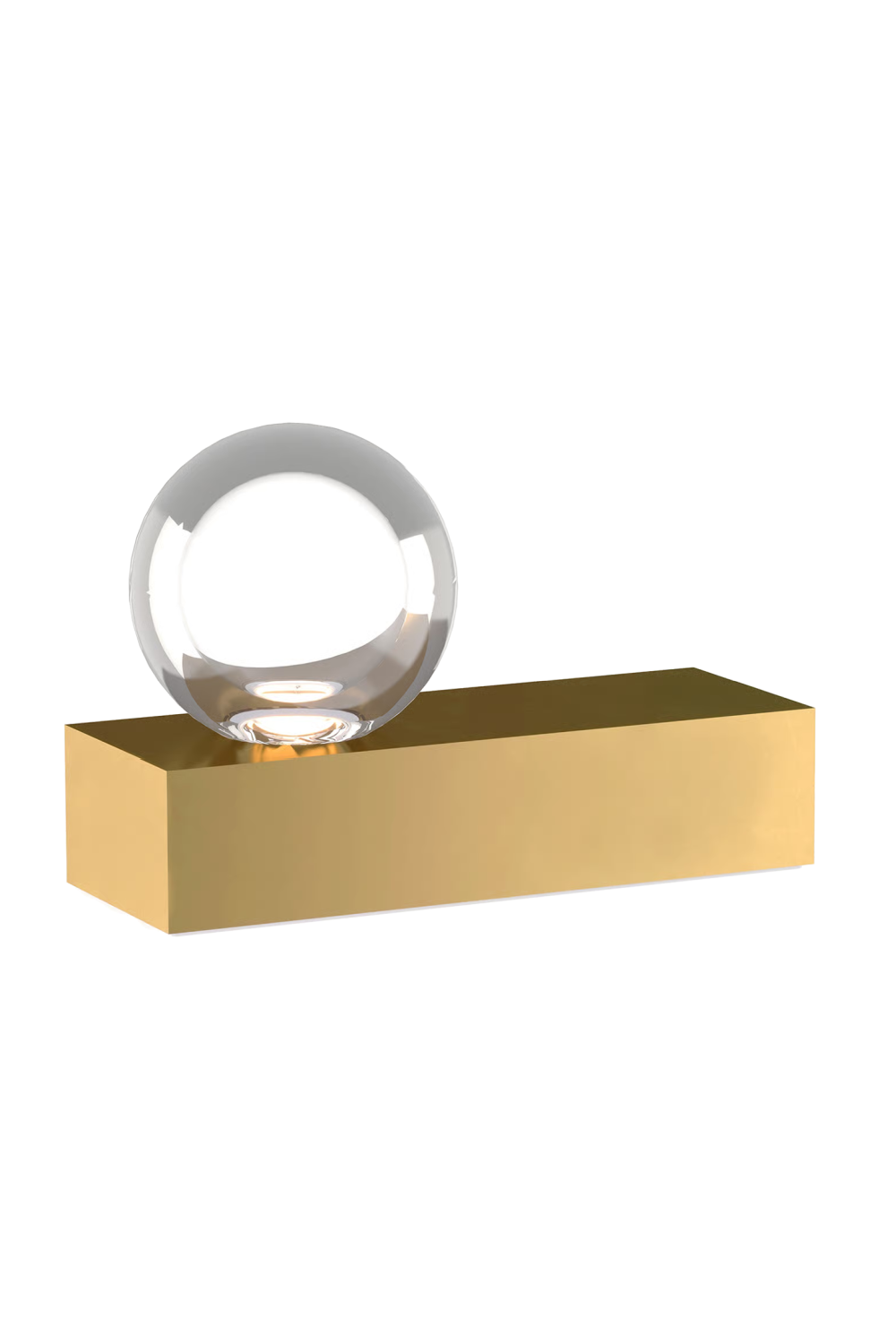 Marble Base Sphere Table Lamp | Andrew Martin Mina | Oroa.com