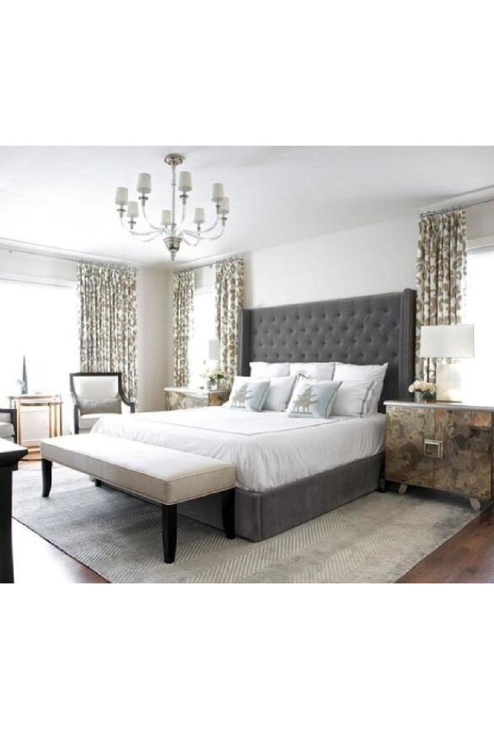 Curved Crystals Chandelier | Andrew Martin Vivian | Oroa.com