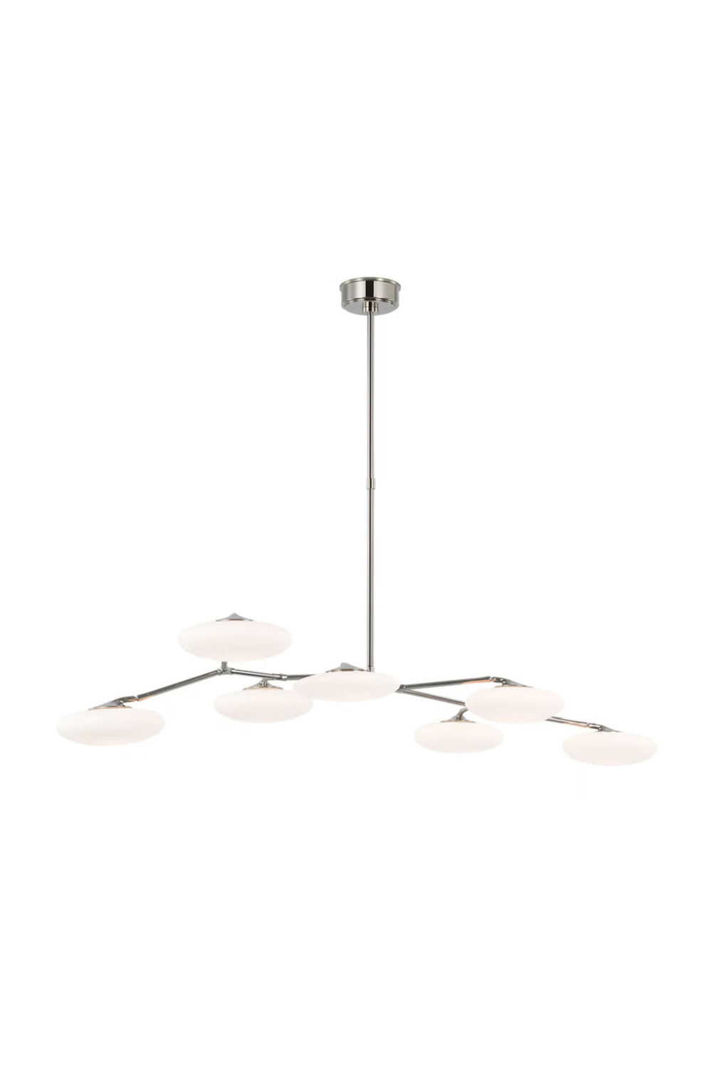 Rotating Glass Petals Chandelier | Andrew Martin Brindille | Oroa.com