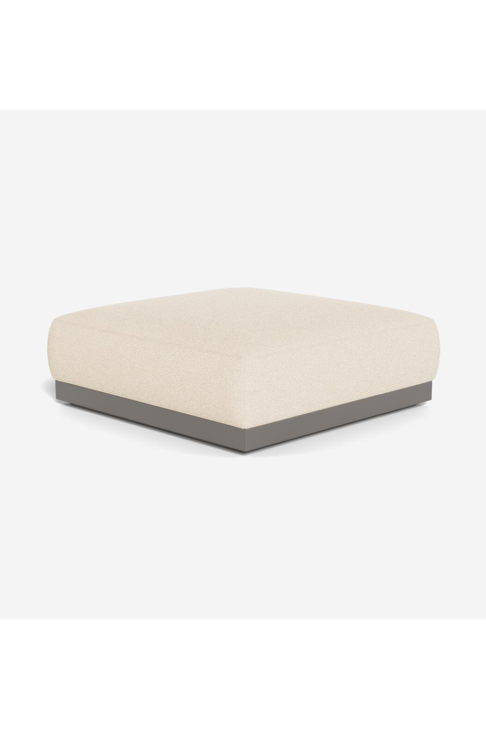 Cream Bouclé Outdoor Sectional Sofa | Andrew Martin Amalfi | Oroa.com
