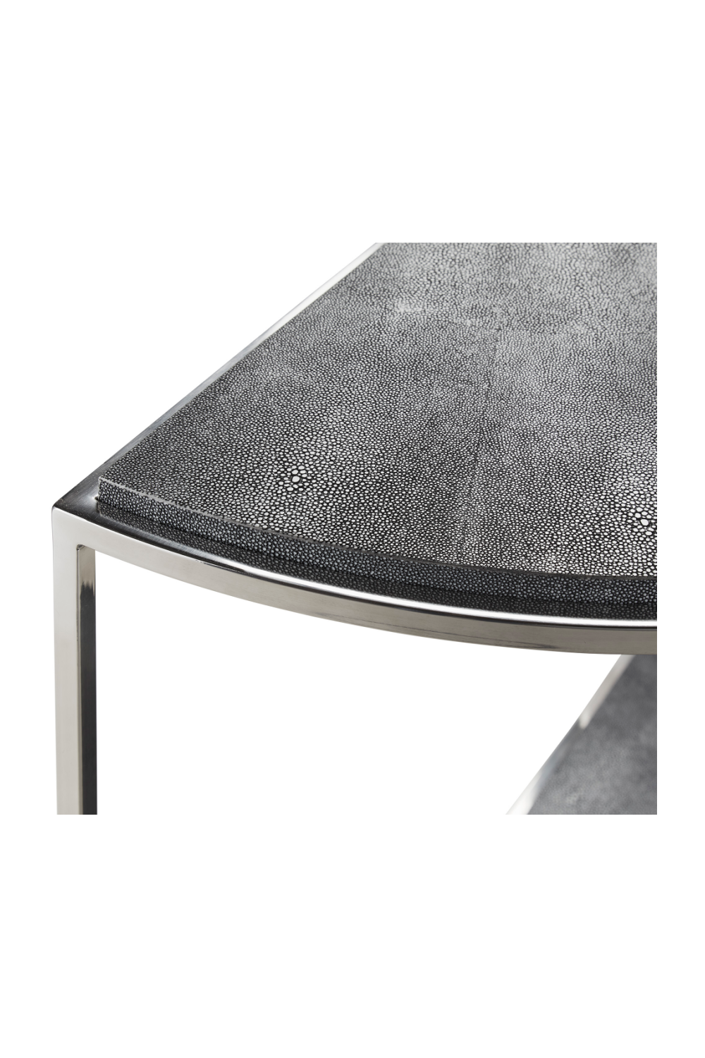 Half Moon Shagreen Console Table | Andrew Martin Elise | Oroa.com