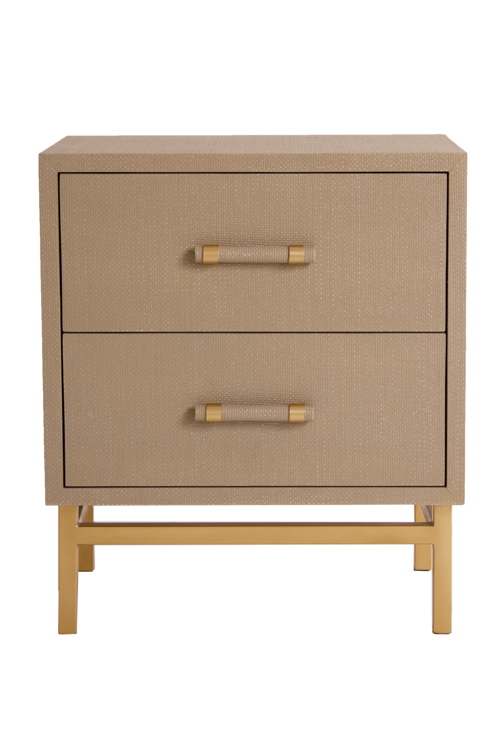 Textured Rattan Bedside Table | Andrew Martin Hesta | Oroa.com