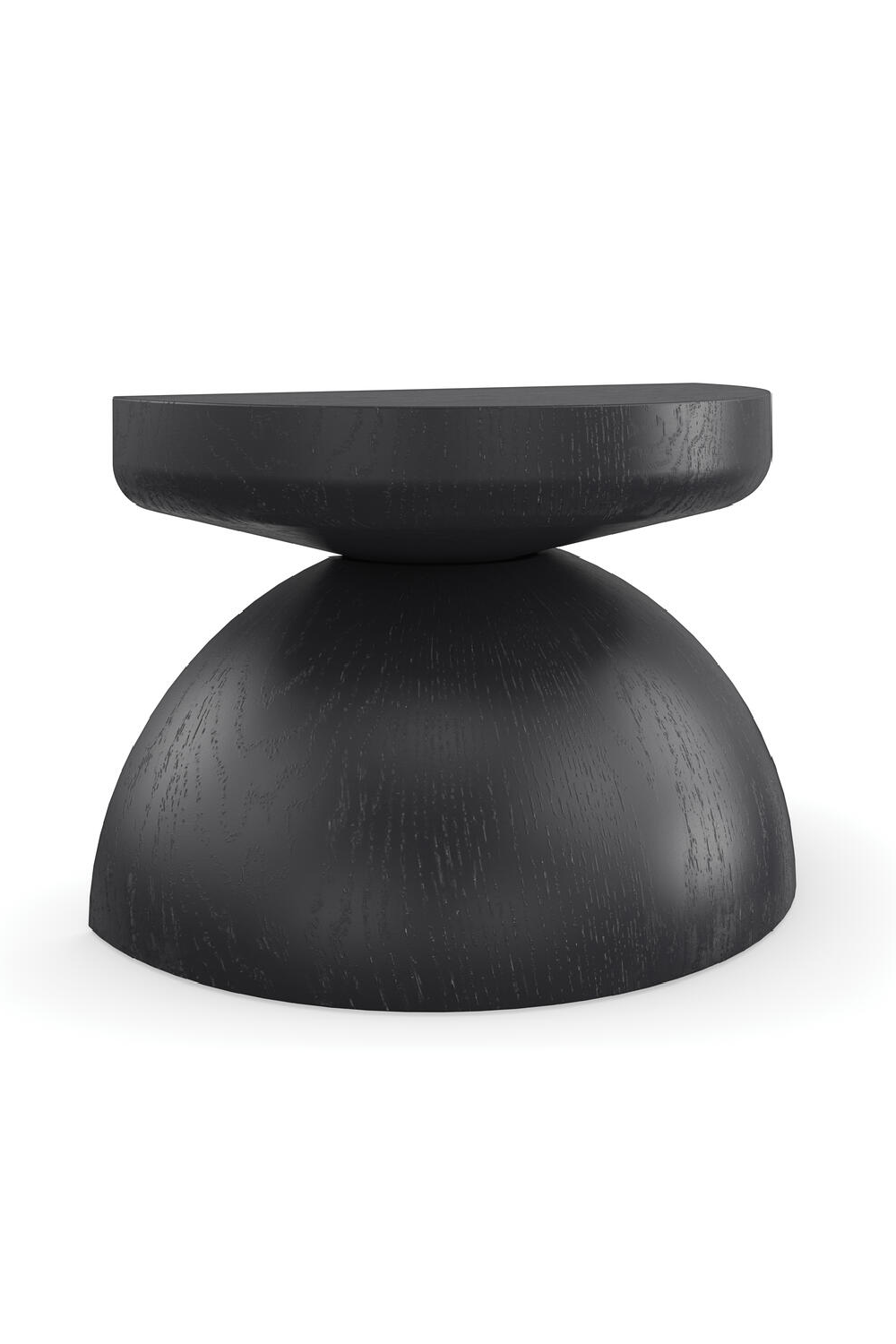 Black Dome Side Table | Andrew Martin Pippa | Oroa.com