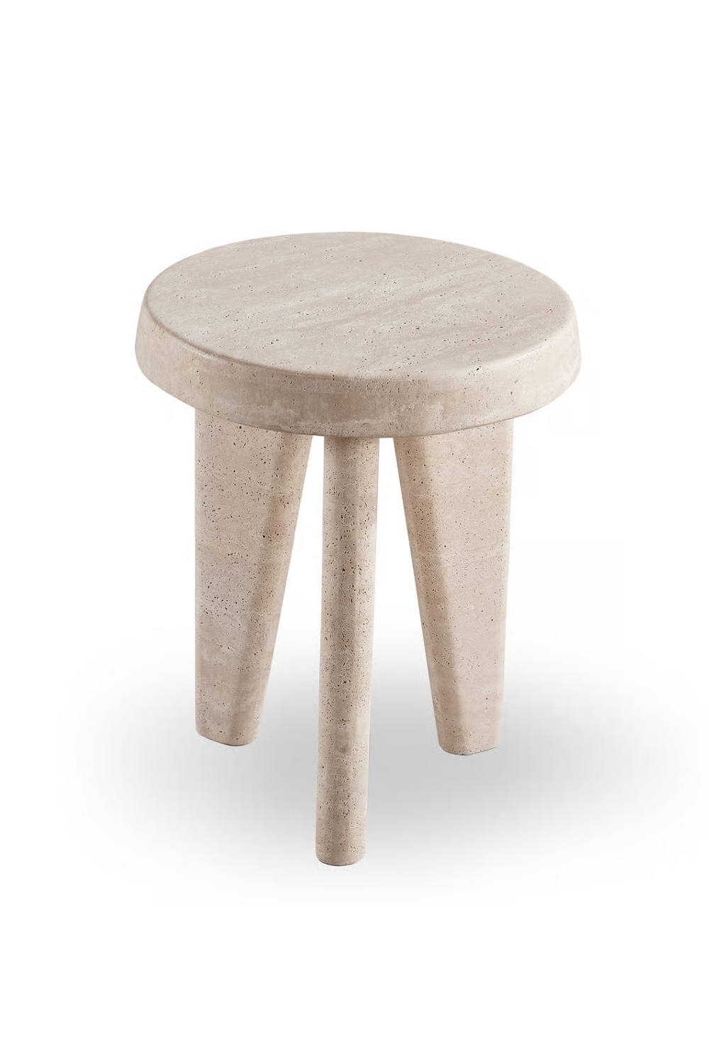Travertine Outdoor Side Table | Andrew Martin Lucca | Oroa.com
