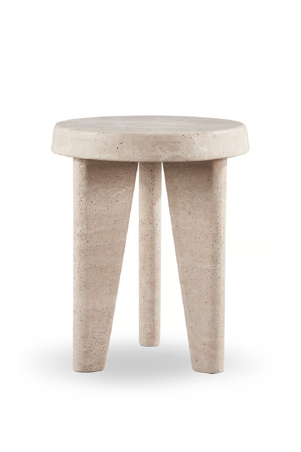 Travertine Outdoor Side Table | Andrew Martin Lucca | Oroa.com