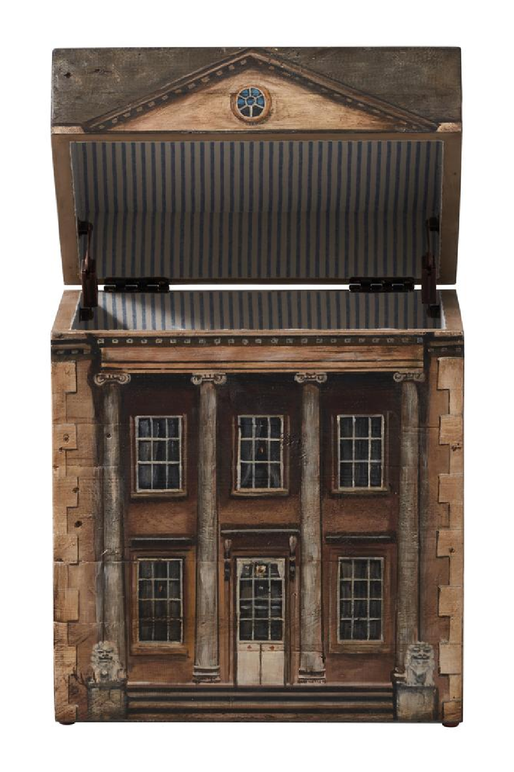 Hand-Painted Pine Trunk Side Table | Andrew Martin Jacopo | Oroa.com